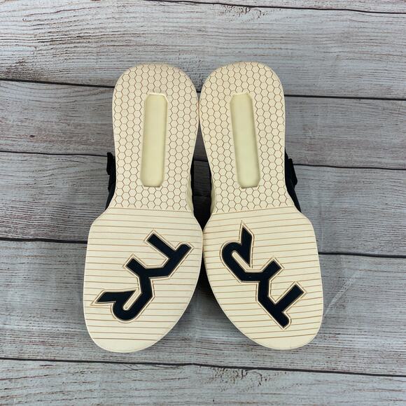 TYR L-1 Lifter Unisex M 9.5 W 11 Powerlifting Shoes Cream Black - Picture 8 of 9